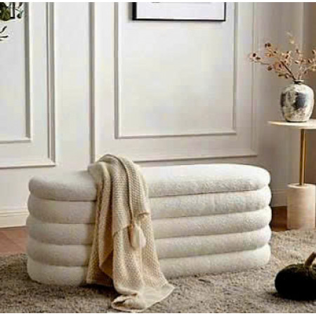 88010013 Dove White : Ghế Băng , Ghế Chờ - Trắng Kem